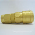 Brass, steel brushed nickle plating-Japanese Quick Coupling